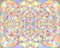 Abstract Blue