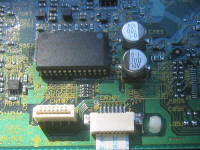 Connector CN106 centre of top board front side