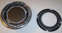 Glue applied to basket, diaphragm and gasket, surround