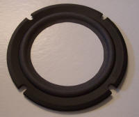 New surround glued into the gasket