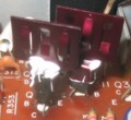 Q311 & Q315 replaced with new heat sinks