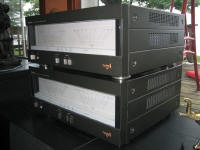 Pair of SE-A5 amps in natural light