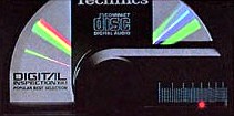 Disc window with the red LED showing pickup position